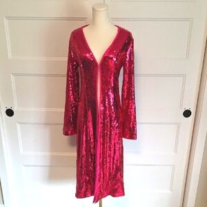 AKIRA Bold Pink Duster
